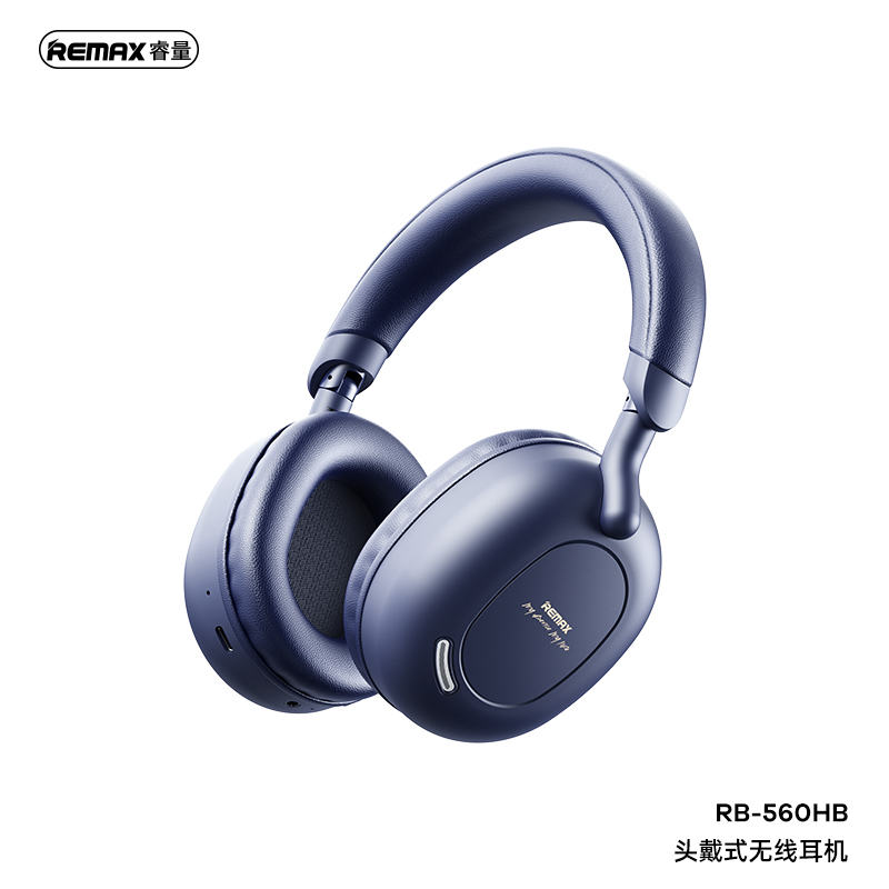 Remax RB-560HD Wireless Headset – Where Style Meets Superior Sound - Color Beige