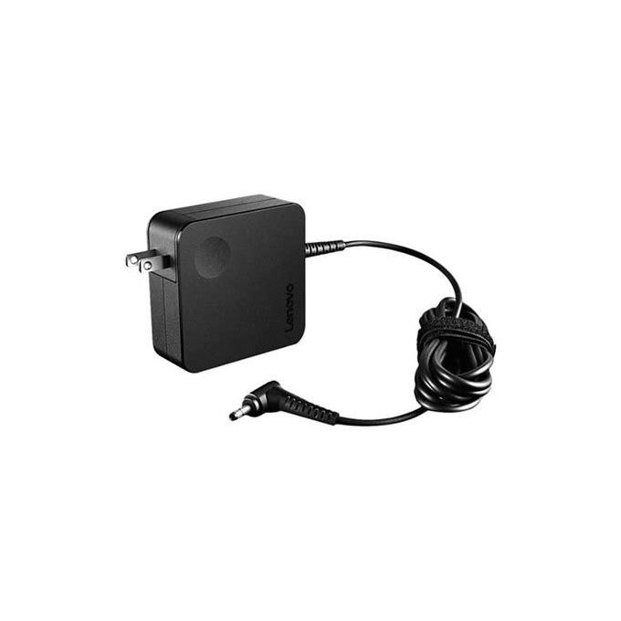 Lenovo 65W Laptop Charger - Round Tip AC Wall Adapter, Black