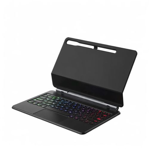 Samsung Magic Keyboard Case for Galaxy Tab S7+, S7 FE, S8+, & S9+ – 12.4-Inch Backlit, Magnetic, and Slim Design