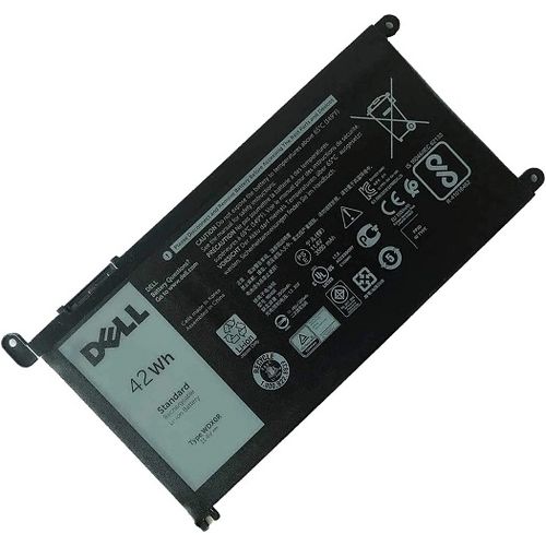 DELL WDXOR Laptop Battery - Black