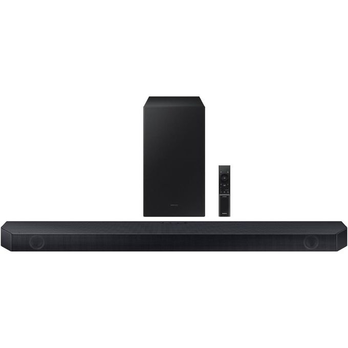 Samsung Q600C Cinematic Soundbar 3.1.2ch with Dolby Atmos & Wireless Subwoofer, Black - Color, Genuine