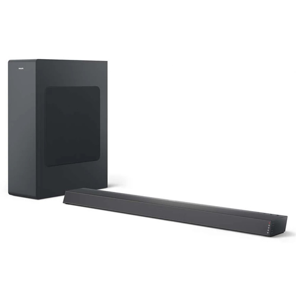 Philips Genuine TAB4208 2.0 Channel Soundbar with Bluetooth, HDMI ARC, and USB Playback - Simply Better TV Sound